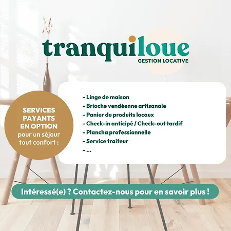 Tranquiloue - Le Nid De Mary - 10min Du Puydufou Les Herbiers